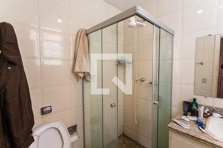 Banheiro da Suíte de apartamento à venda com 3 quartos, 100m² em Sion, Belo Horizonte