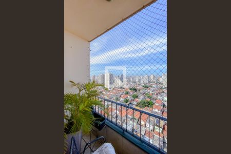 Varanda da Sala de apartamento à venda com 3 quartos, 142m² em Vila Prudente, São Paulo