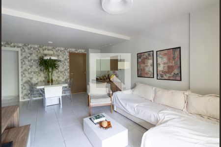 Sala de apartamento à venda com 4 quartos, 119m² em Recreio dos Bandeirantes, Rio de Janeiro