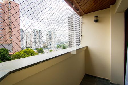 Varanda da sala de apartamento à venda com 3 quartos, 111m² em Vila Gilda, Santo André