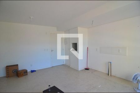 Sala e cozinha de apartamento para alugar com 2 quartos, 51m² em Fátima, Canoas