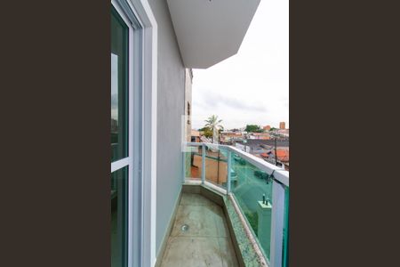 Varanda do Quarto de apartamento para alugar com 2 quartos, 62m² em Vila Alpina, São Paulo