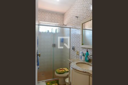 Banheiro da Suíte de casa à venda com 3 quartos, 165m² em Nova Petrópolis, São Bernardo do Campo
