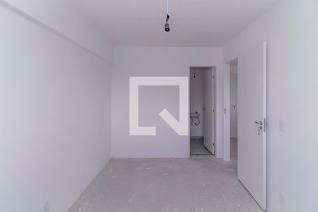 Suíte de apartamento à venda com 1 quarto, 35m² em Jardim Jamaica, Santo André