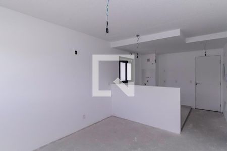 Sala de apartamento à venda com 1 quarto, 35m² em Jardim Jamaica, Santo André