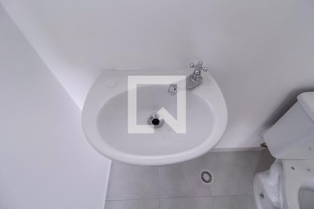 Banheiro da Suíte de apartamento à venda com 1 quarto, 35m² em Jardim Jamaica, Santo André