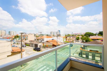 Varanda do quarto 1 de apartamento à venda com 2 quartos, 50m² em Jardim Ocara, Santo André