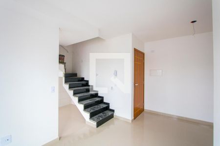 Sala de apartamento à venda com 2 quartos, 55m² em Jardim Ocara, Santo André