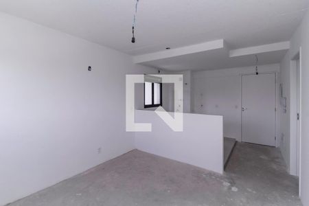 Sala de apartamento para alugar com 1 quarto, 36m² em Jardim Jamaica, Santo André