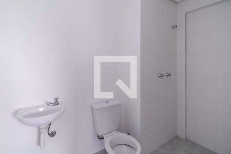 Banheiro de apartamento para alugar com 1 quarto, 36m² em Jardim Jamaica, Santo André