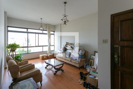 Sala de apartamento à venda com 4 quartos, 150m² em Funcionários, Belo Horizonte