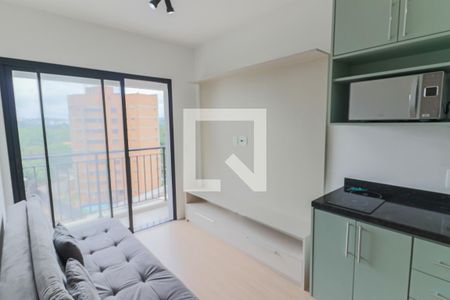 Sala / Cozinha de apartamento para alugar com 1 quarto, 32m² em Butantã, São Paulo