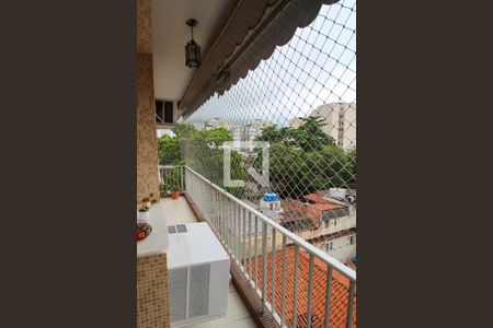 Varanda da Sala de apartamento à venda com 3 quartos, 103m² em Andaraí, Rio de Janeiro