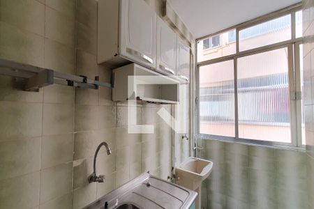 Cozinha e Área de Serviço de apartamento para alugar com 1 quarto, 50m² em Vila Isabel, Rio de Janeiro