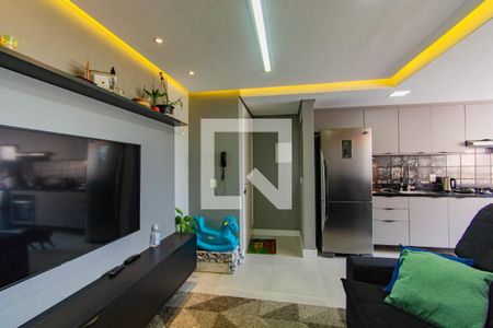 Sala de apartamento para alugar com 2 quartos, 54m² em Fátima, Canoas