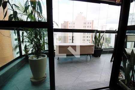 Varanda da Sala de apartamento à venda com 4 quartos, 170m² em Vila Andrade, São Paulo