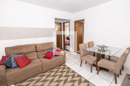 Sala de apartamento para alugar com 2 quartos, 43m² em São João Batista (venda Nova), Belo Horizonte