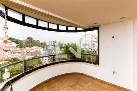 Sacada da Sala de apartamento à venda com 3 quartos, 196m² em Jardim São Paulo, São Paulo