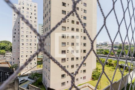 Vista da Sala de apartamento para alugar com 2 quartos, 34m² em Parque Fongaro, São Paulo