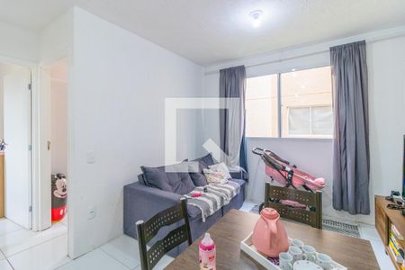 Sala de apartamento à venda com 2 quartos, 41m² em Estância Velha, Canoas