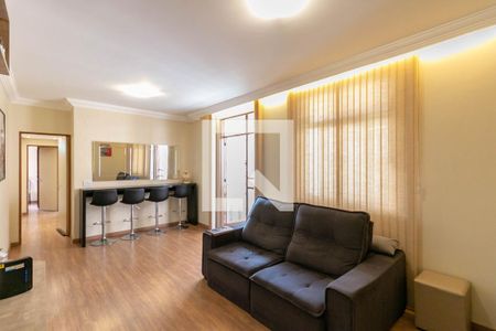 Sala de apartamento à venda com 4 quartos, 110m² em Estoril, Belo Horizonte