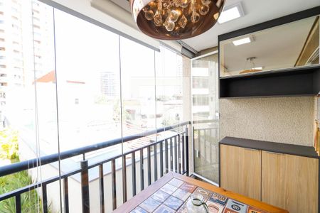 Varanda - Sala de apartamento para alugar com 1 quarto, 42m² em Santana, São Paulo