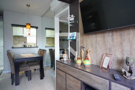 Sala de apartamento para alugar com 1 quarto, 50m² em São Sebastião, Porto Alegre