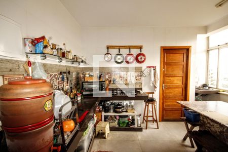 Cozinha  de apartamento à venda com 4 quartos, 180m² em São Lucas, Belo Horizonte