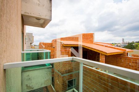 Varanda da sala de apartamento à venda com 2 quartos, 132m² em Vila Pires, Santo André