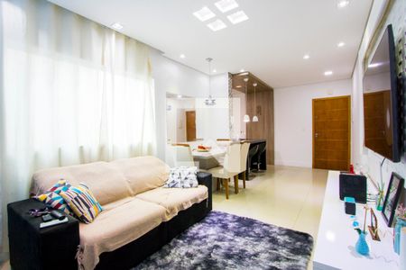 Sala de apartamento à venda com 2 quartos, 132m² em Vila Pires, Santo André