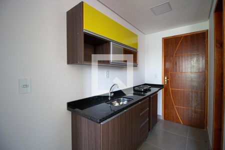 detalhe da cozinha de kitnet/studio para alugar com 1 quarto, 25m² em Cidade Antônio Estevão de Carvalho, São Paulo