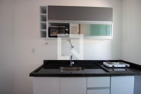Detalhe cozinha de kitnet/studio para alugar com 1 quarto, 25m² em Cidade Antônio Estevão de Carvalho, São Paulo