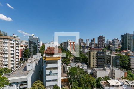 Vista da Sala de apartamento à venda com 1 quarto, 95m² em Auxiliadora, Porto Alegre