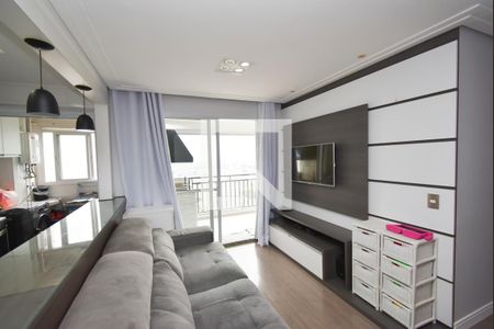 Sala de apartamento para alugar com 3 quartos, 77m² em Vila Maria, São Paulo