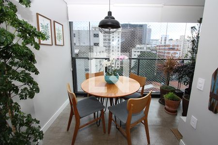 Varanda da Sala de apartamento à venda com 2 quartos, 60m² em Pinheiros, São Paulo