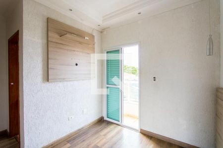 Quarto 1 - Suíte de apartamento para alugar com 2 quartos, 48m² em Vila Guaraciaba, Santo André