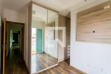 Quarto 1 - Suíte de apartamento para alugar com 2 quartos, 48m² em Vila Guaraciaba, Santo André