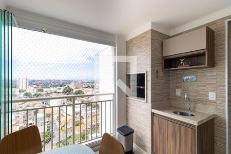 Varanda gourmet de apartamento à venda com 3 quartos, 78m² em Ponte Preta, Campinas