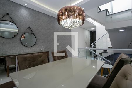 Sala de jantar de casa para alugar com 3 quartos, 182m² em Vila Roque, São Paulo