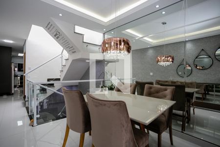 Sala de jantar de casa para alugar com 3 quartos, 182m² em Vila Roque, São Paulo