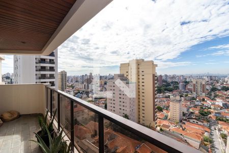 Varanda da Sala de apartamento à venda com 4 quartos, 165m² em Jardim São Paulo, São Paulo