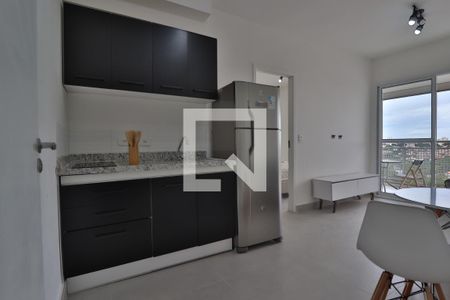 Sala / Cozinha de apartamento para alugar com 1 quarto, 37m² em Centro, São José dos Campos