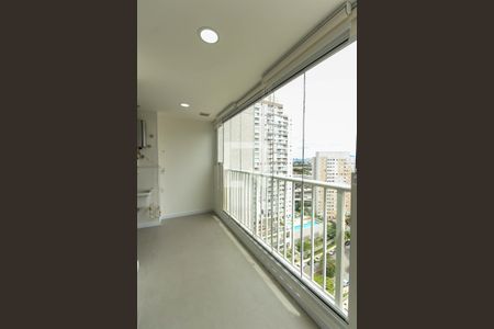 Varanda da Sala de apartamento para alugar com 3 quartos, 74m² em Brás, São Paulo