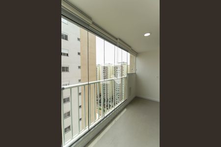Varanda da Sala de apartamento à venda com 3 quartos, 74m² em Brás, São Paulo