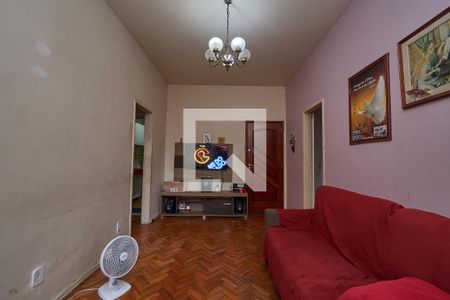 Sala de apartamento à venda com 2 quartos, 56m² em Tijuca, Rio de Janeiro