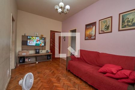 Sala de apartamento à venda com 2 quartos, 56m² em Tijuca, Rio de Janeiro