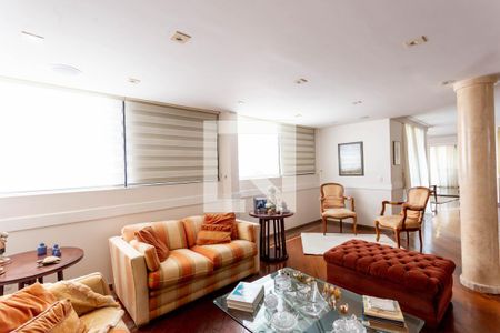 Sala de apartamento para alugar com 5 quartos, 320m² em Vila Santo Estéfano, São Paulo
