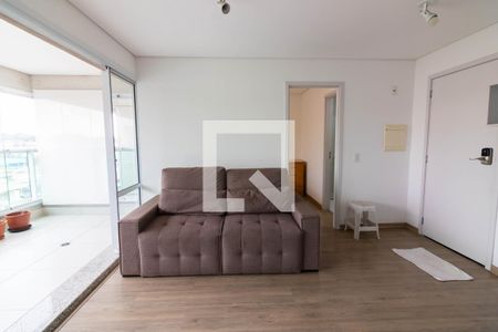 Sala de apartamento para alugar com 1 quarto, 43m² em Campo Belo, São Paulo