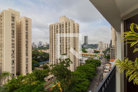 Varanda de apartamento para alugar com 1 quarto, 56m² em Vila Olímpia, São Paulo