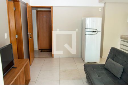 Sala  de apartamento para alugar com 1 quarto, 47m² em Setor Marista, Goiânia